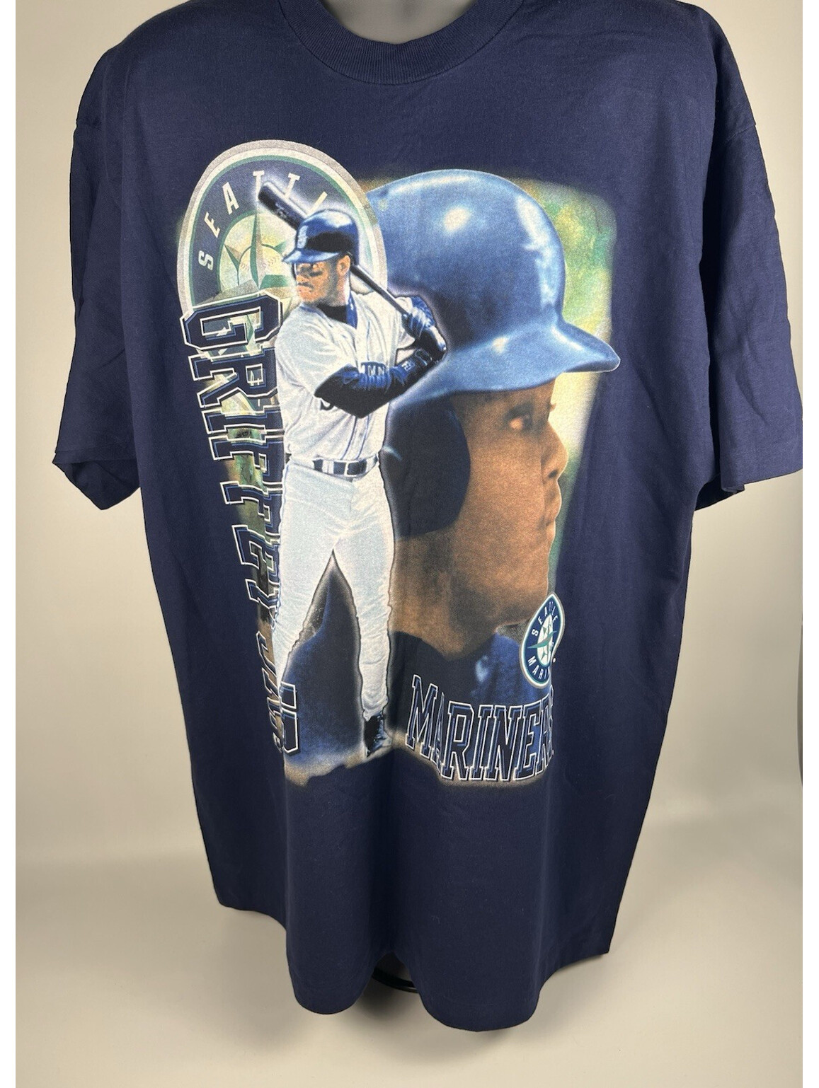 Nwt Vtg 90's Ken Griffey Jr. Single Stitch Mariners T-Shirt Pro Player- Sz Xxl
